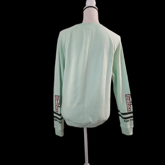 Victoria's Secret Pink leopard Print Crewneck Sweatshirt - Picture 3 of 7